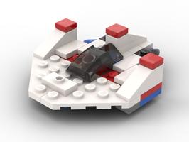 Набор LEGO MOC-84788 Saucer plane