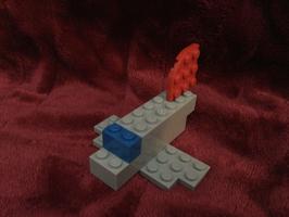 Набор LEGO MOC-85023 microscale ww2 plane
