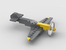 Набор LEGO MOC-85241 Messerschmitt Bf 109E