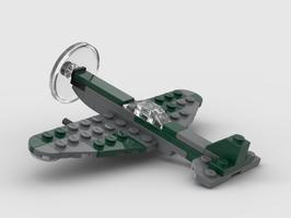 Набор LEGO MOC-85352 Supermarine Spitfire Mk XIV (camouflaged)
