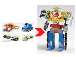Набор LEGO MOC-85443 10696 4 in 1 Titan Mech