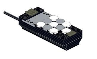 Набор LEGO MOC Retro Cell Phone