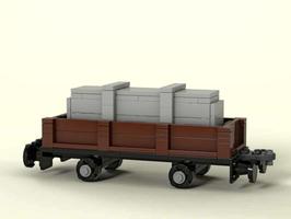 Набор LEGO MOC-85512 Flat wagon