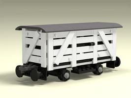 Набор LEGO MOC-85513 Wooden loudered wagon