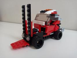 Набор LEGO Red Fork-lift - MOC 31100