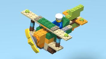 Набор LEGO MOC-85779 BYGGLEK Biplane