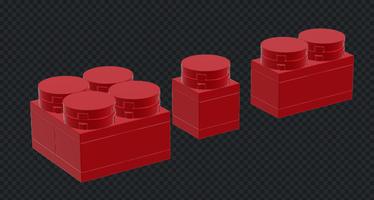 Набор LEGO Red bricks