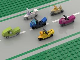 Набор LEGO Nano motorbikes volume 1 (scooters)