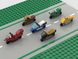 Набор LEGO Nano motorbikes volume 2