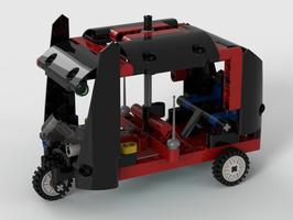 Набор LEGO MOC-86236 42089 Auto Rickshaw (TukTuk)