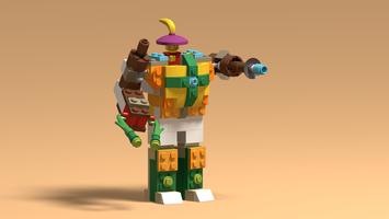 Набор LEGO MOC-86267 BYGGLEK Battlemech 2