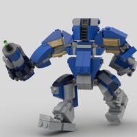 Набор LEGO MOC-86278 Spa4tan Mech