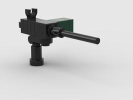 Набор LEGO m2 browning 50 cal machine gun