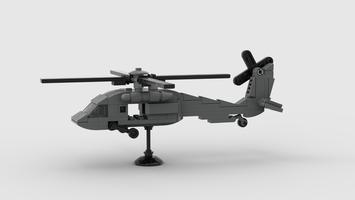 Набор LEGO Micro UH-60 Black Hawk | 1:80