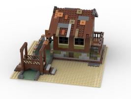 Набор LEGO MOC-86471 Kleine Wassermuhle