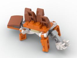 Набор LEGO MOC-86757 30574 Stegosaurus