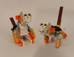 Набор LEGO Macaque Monkey