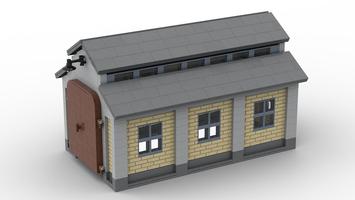 Набор LEGO MOC-86912 Small engine Shed