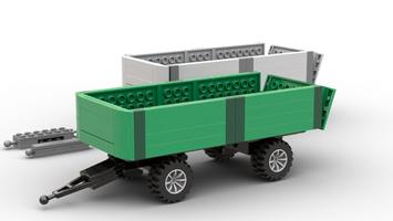 Набор LEGO Green farm wagon