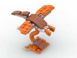 Набор LEGO MOC-87216 30574 Pteranodon (with stand)