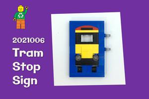 Набор LEGO Tram Stop Sign