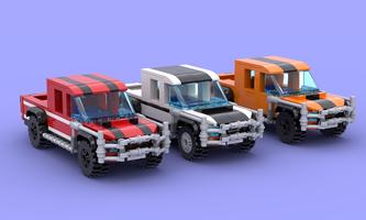 Набор LEGO MOC-87362 just a ute i guess
