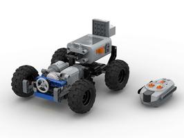 Набор LEGO MOC-87498 100 Part RC Car