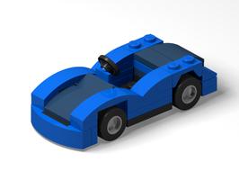 Набор LEGO MOC-87775 Blue car
