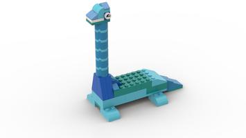 Набор LEGO MOC-87803 11011 Dinosaur (blue)