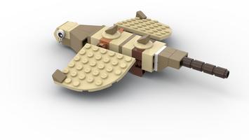 Набор LEGO MOC-87879 11011 Dinosaur (tan)