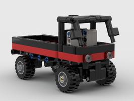 Набор LEGO MOC-88163 Small truck with HOG steering