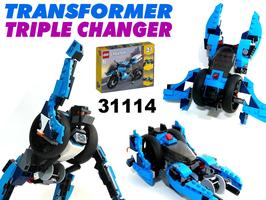 Набор LEGO Transformer Triple Changer from LEGO Creator 31114: Superbike