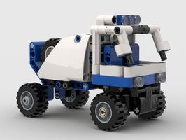 Набор LEGO MOC-88216 Dakar Truck with HOG steering