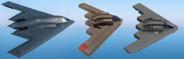 Набор LEGO VMP0004 - Mini Northrop B-2 Spirit