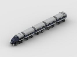 Набор LEGO MOC-88452 Passenger Train for wooden track