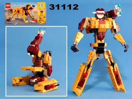 Набор LEGO Transformer Microscope from LEGO Creator set 31112: Wild Lion