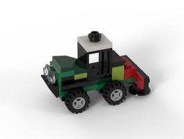 Набор LEGO MOC-88999 11014 Mini CLAAS Xerion