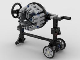Набор LEGO MOC-89048 Concrete Mixer