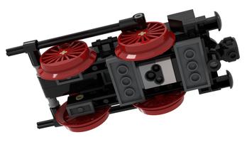 Набор LEGO MOC-89409 Powered Up Color Sensor Modification for Disney Train (set 71044)