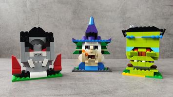 Набор LEGO MOC-89613 10698 WITCH, DRACULA, FRANKENSTEIN - Halloween set