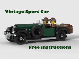Набор LEGO MOC-89614 Vintage Sport Car