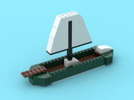 Набор LEGO MOC-89858 LEGO SailBoat Moc