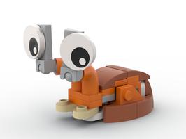 Набор LEGO MOC-89907 30574 Snail (Carriage)