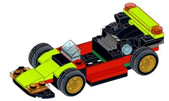 Набор LEGO MOC-90026 60258 Lime F-1