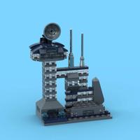 Набор LEGO MOC-90126 Micro Airport - Control Tower