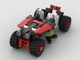 Набор LEGO MOC-90254 42116 Lawn Tractor