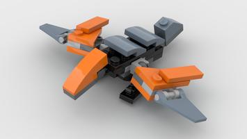 Набор LEGO MOC-90316 31111 Little Dragon