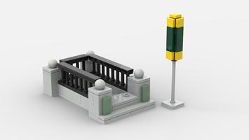 Набор LEGO metro exit