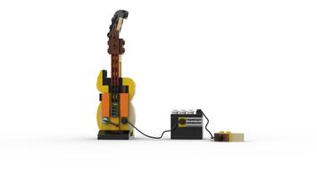 Набор LEGO MOC-90460 11014 Guitar