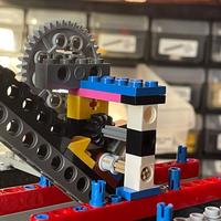 Набор LEGO MOC-90522 12 Tooth gear clock escapement